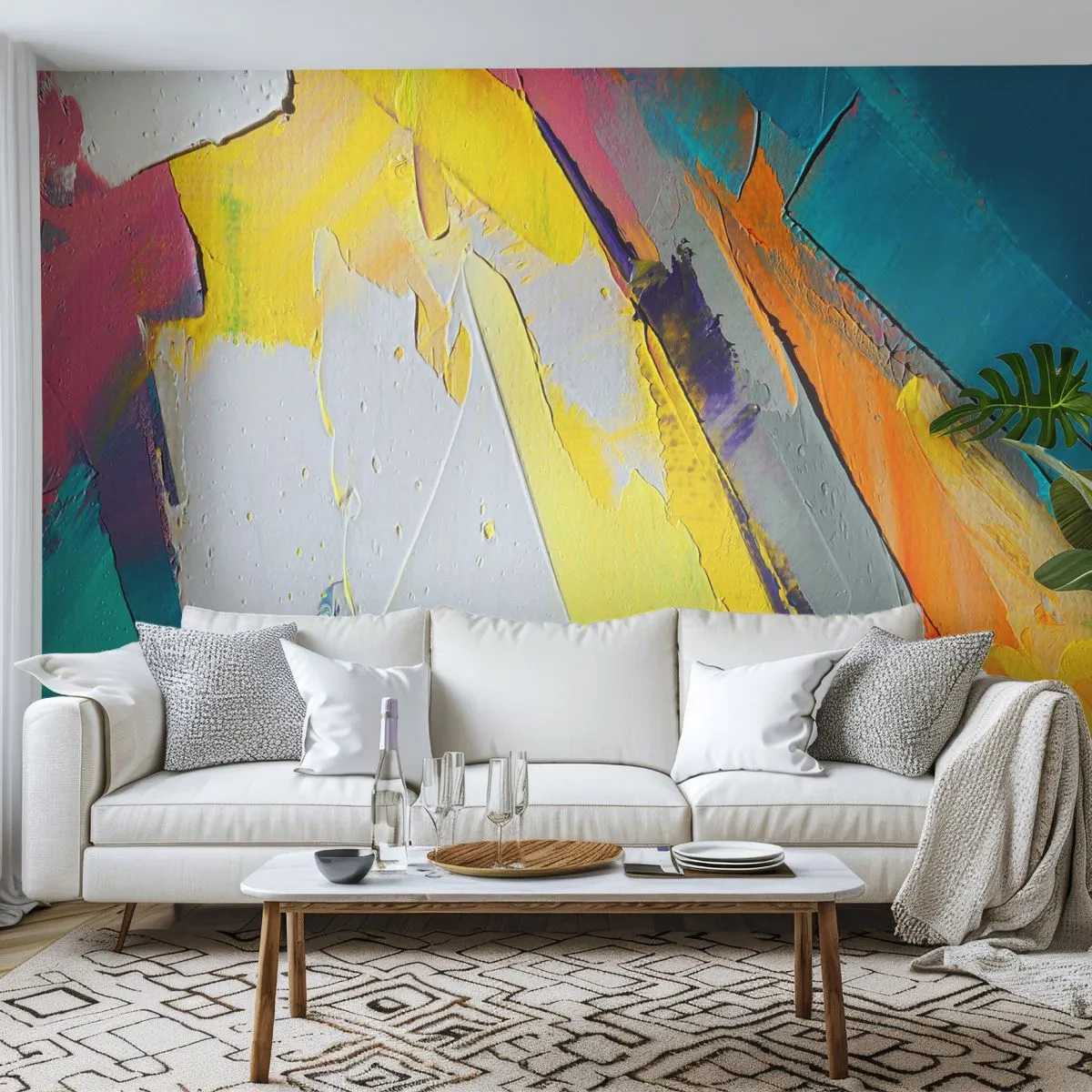 Papier Peint Photo Standard Eco - Anatomie du monde - Abstraction, Morceau, 3D - 200x140 cm