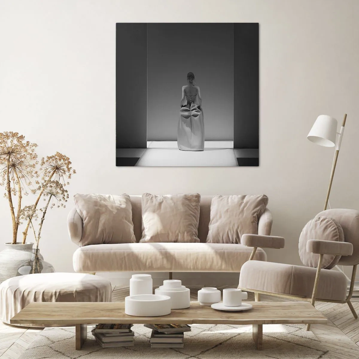 Impression sur toile - Image sur toile - Simplicité raffinée - 30x30 cm