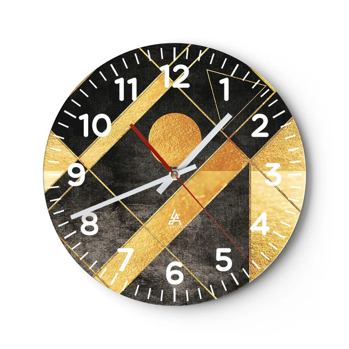 Horloge murale - Pendule murale - Soleil du désert - 30x30 cm