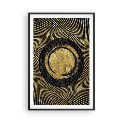 Affiche dans un cadre noir - Poster - Composition glamour - 61x91 cm