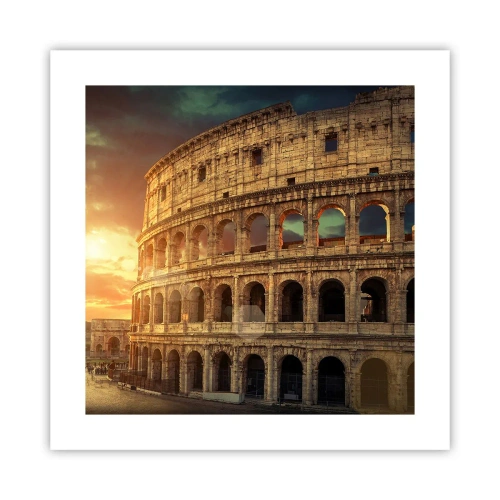 Affiche - Poster - Une impression colossale - 40x40 cm