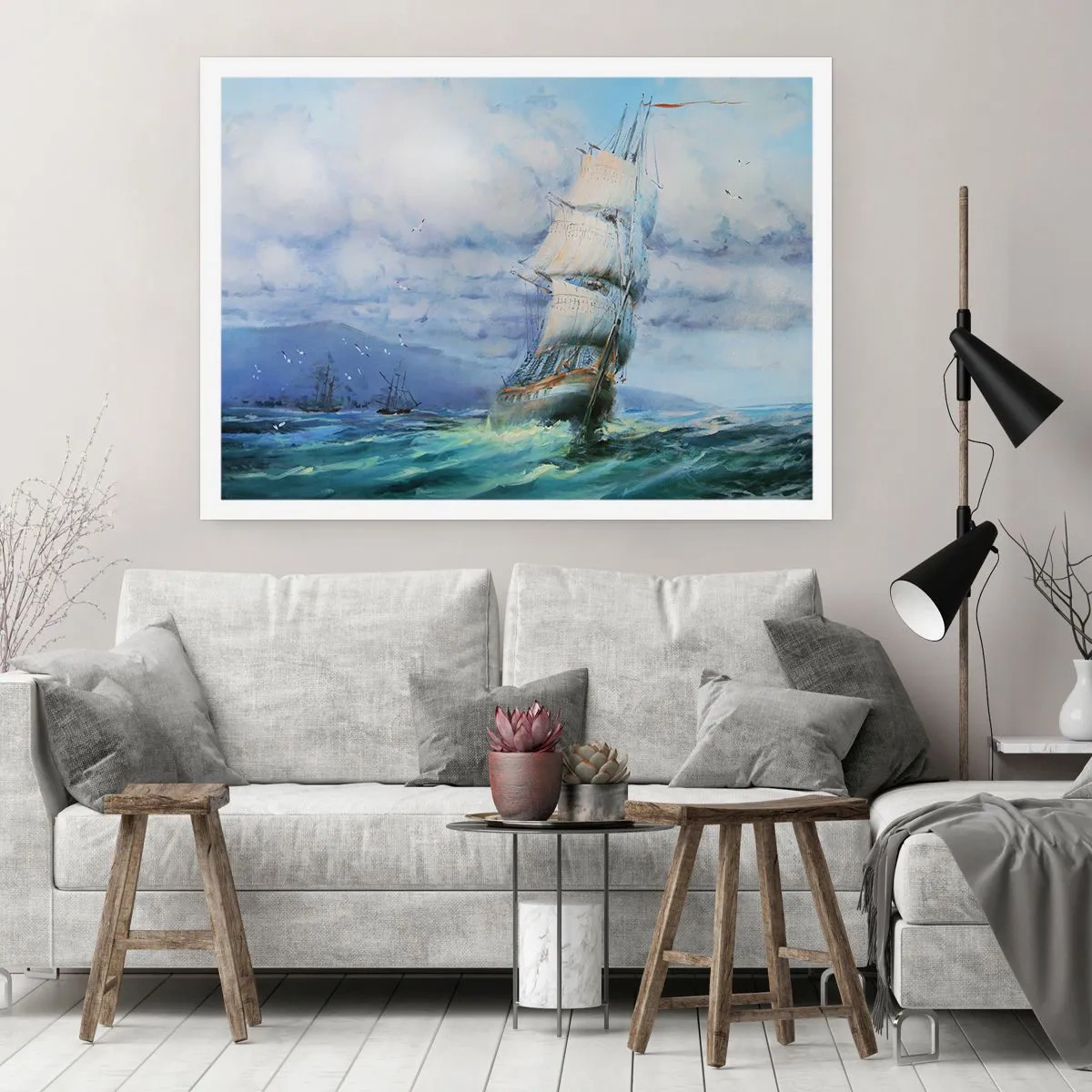 Affiche - Poster - Vents favorables - 70x50 cm
