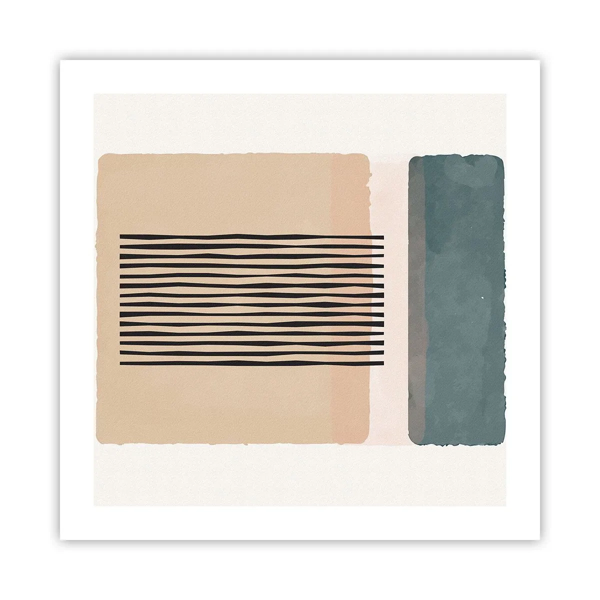 Affiche - Poster - Tout est en ordre - 50x50 cm