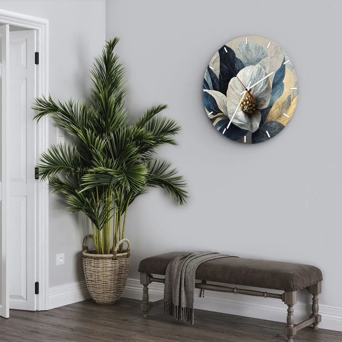 Horloge murale - Pendule murale - Il a un coeur d'or - 30x30 cm