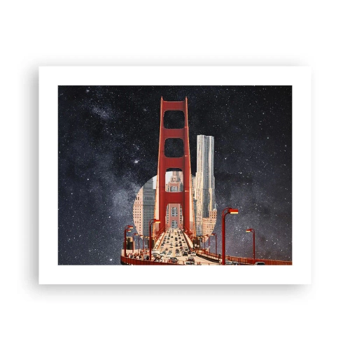 Affiche - Poster - Toujours au centre - 50x40 cm