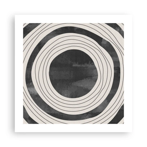 Affiche - Poster - Droit au but - 50x50 cm