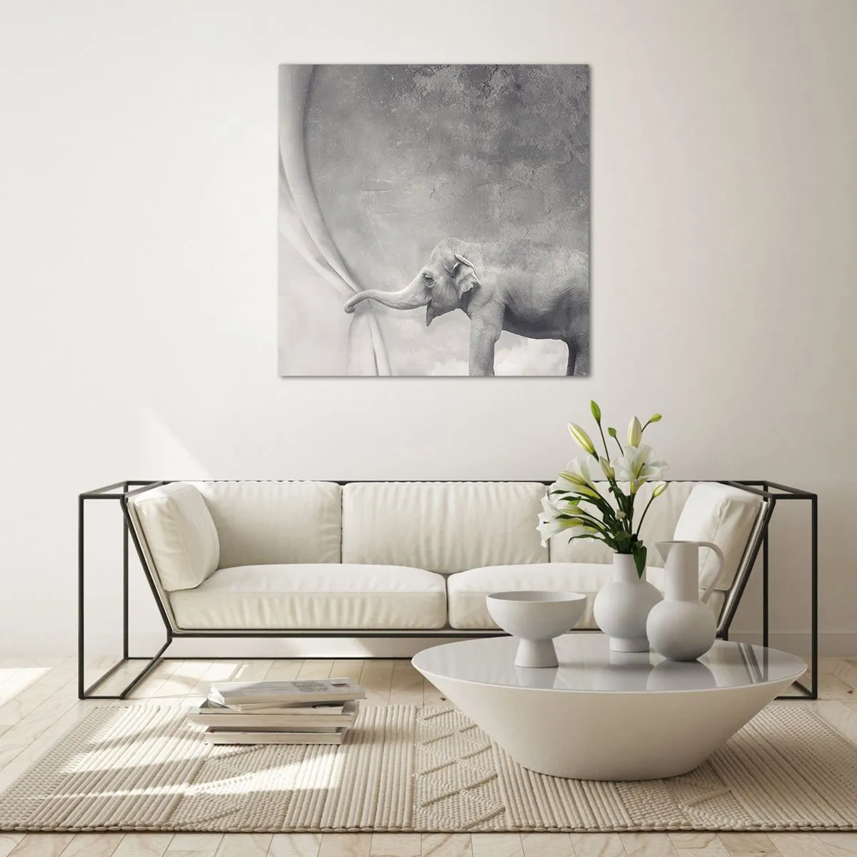 Impression sur verre - Image sur verre - Révéler le mystère - 60x60 cm