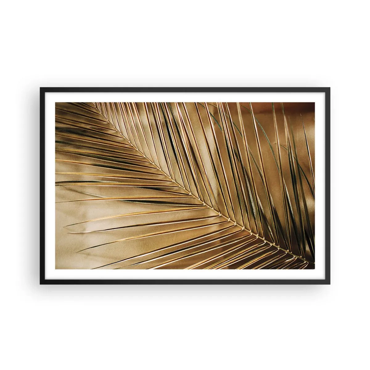 Affiche dans un cadre noir - Poster - Colonnade naturelle - 91x61 cm