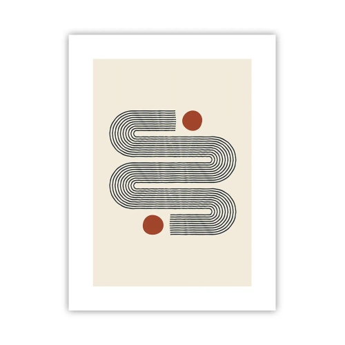 Affiche - Poster - Du début à la fin - 30x40 cm