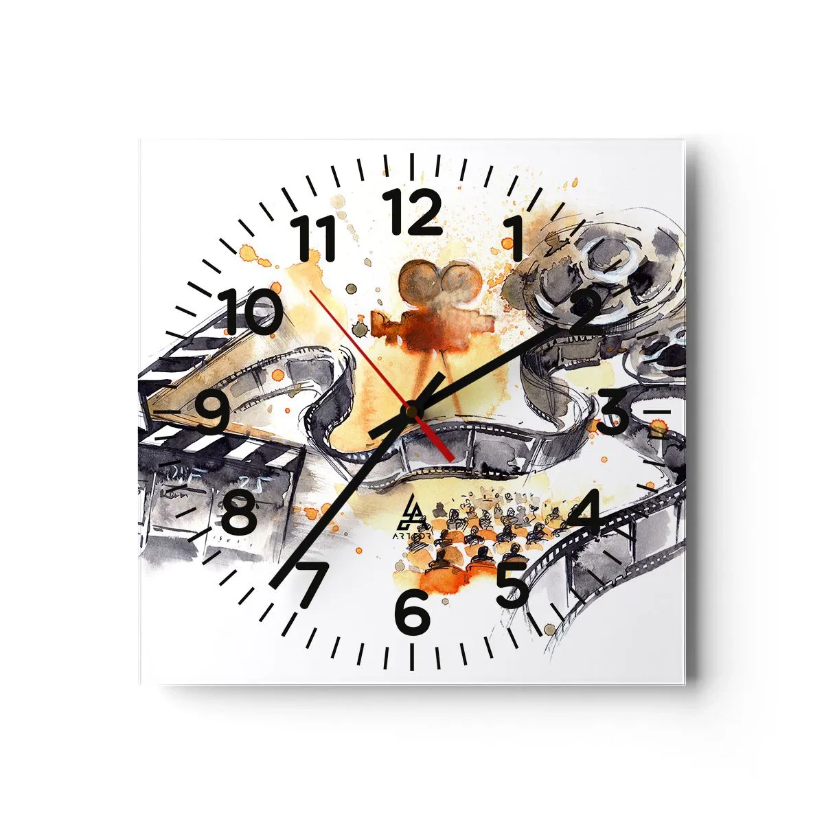 Horloge murale - Pendule murale - Au pays des rêves - 30x30 cm