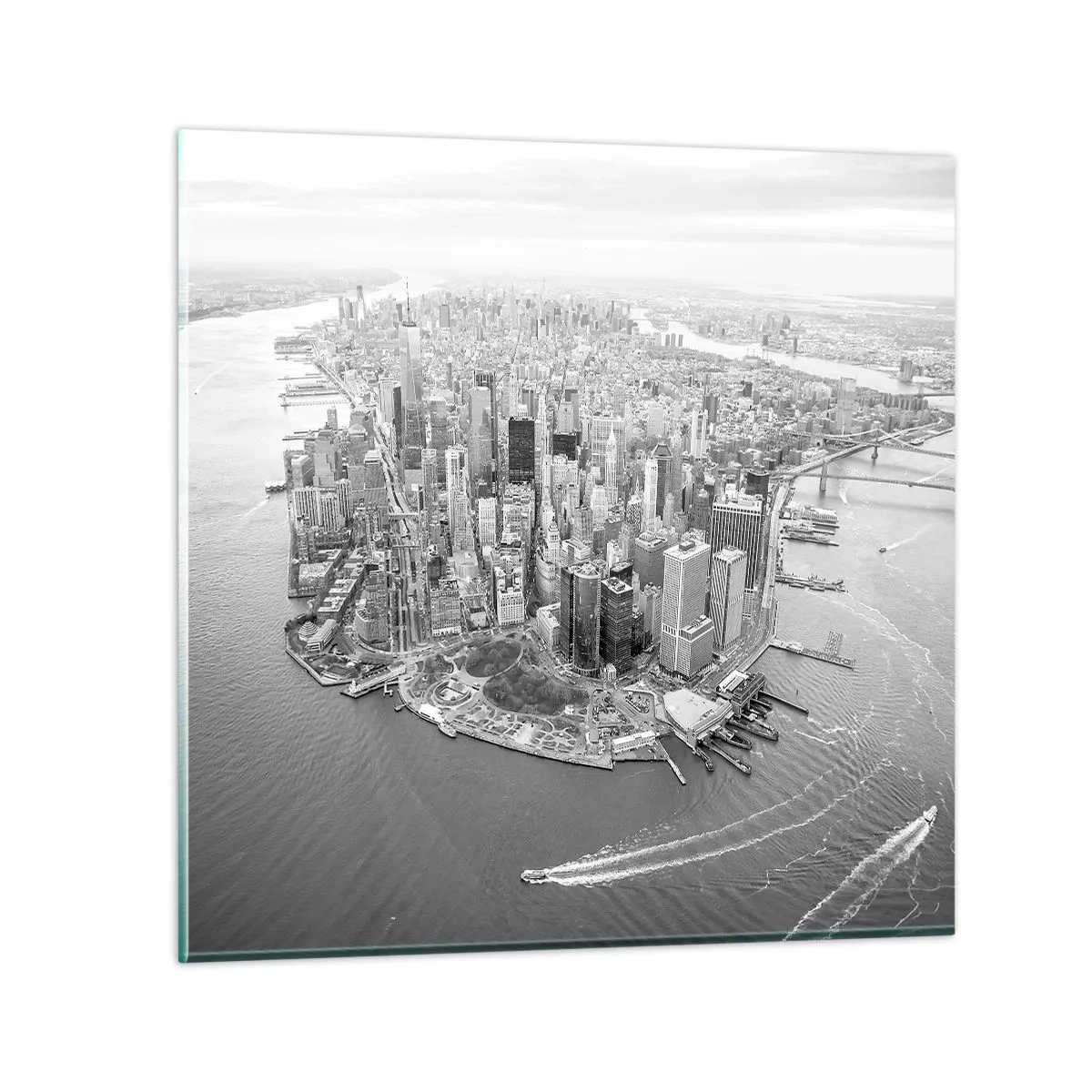 Impression sur verre - Image sur verre - Comment ne pas aimer ? - 70x70 cm