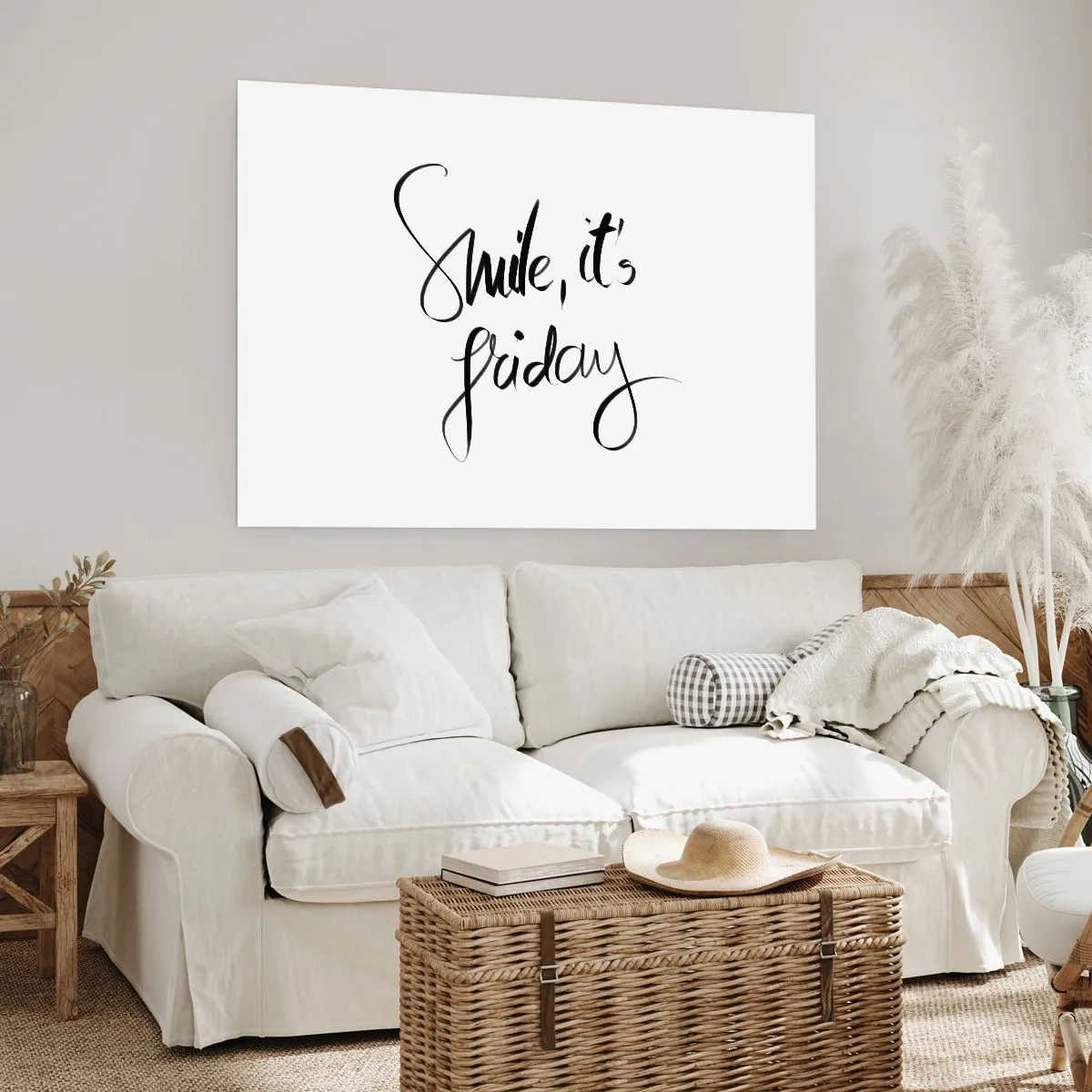 Affiche - Poster - Joie réelle - 70x50 cm