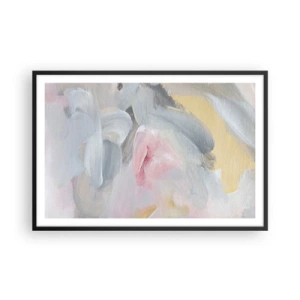 Affiche dans un cadre noir - Poster - Dans un monde pastel - 91x61 cm