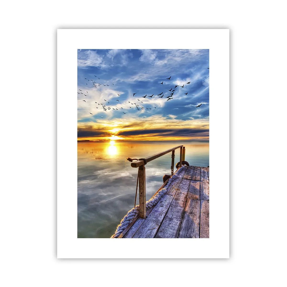 Affiche - Poster - Le vent se repose - 30x40 cm