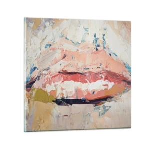 Impression sur verre - Image sur verre - Éveil la pensée - 30x30 cm