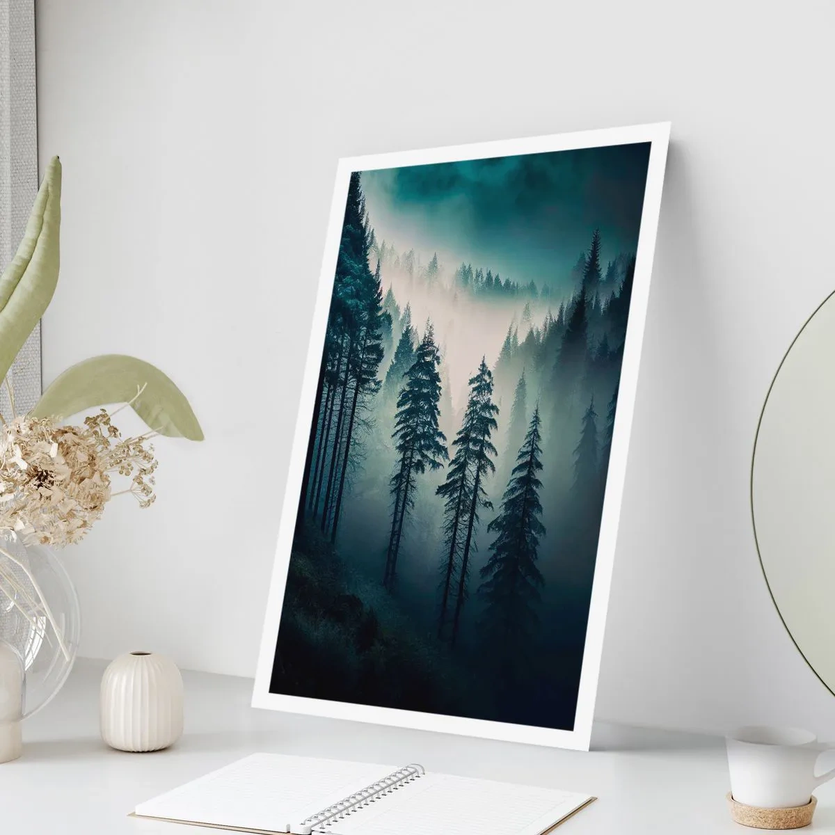 Affiche - Poster - Matin de montagne - 30x40 cm