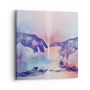 Impression sur toile - Image sur toile - Divine étincelle de vie - 30x30 cm