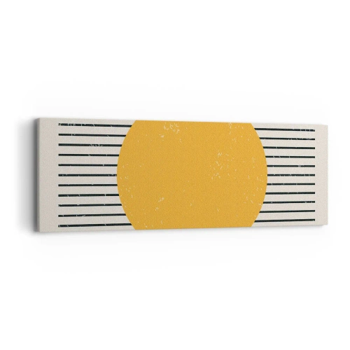 Impression sur toile - Image sur toile - Le pouvoir de la simplicité - 90x30 cm