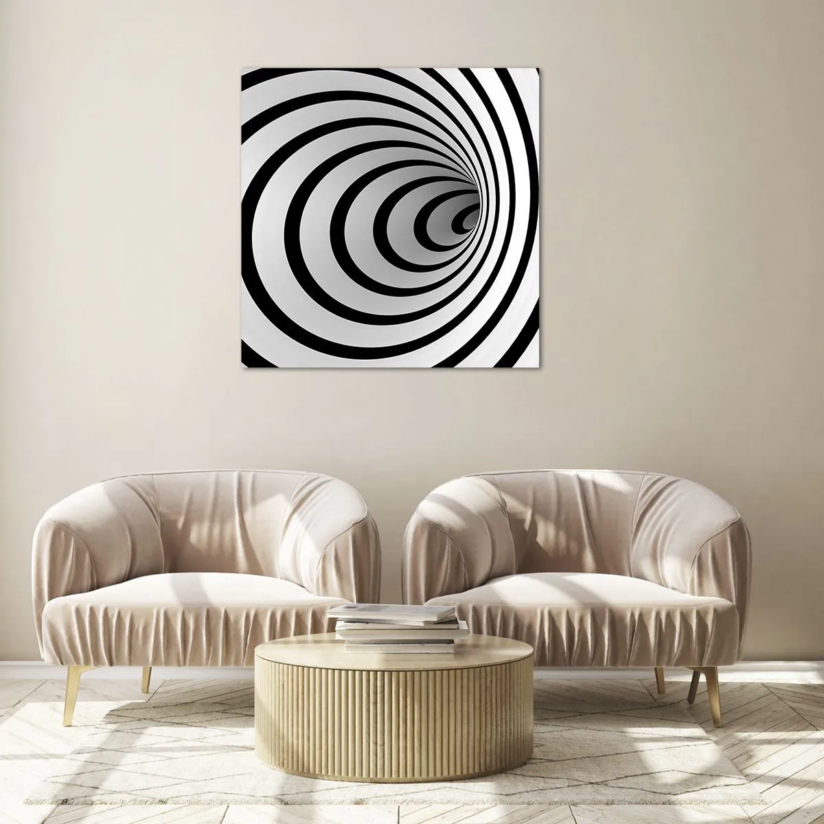 Impression sur verre - Image sur verre - Tu ne peux pas y résister aussi ? - 70x70 cm