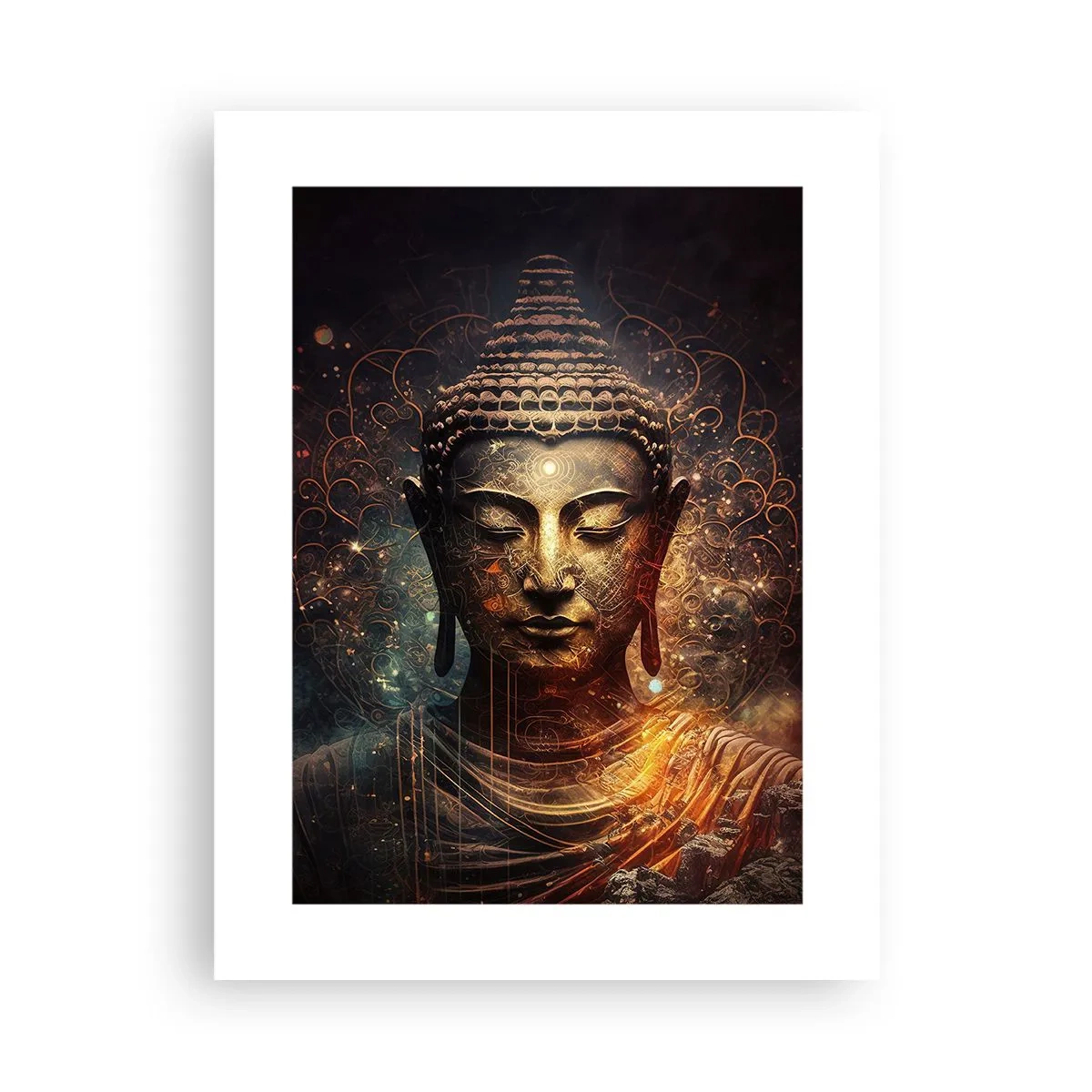 Affiche - Poster - Équilibre spirituel - 30x40 cm