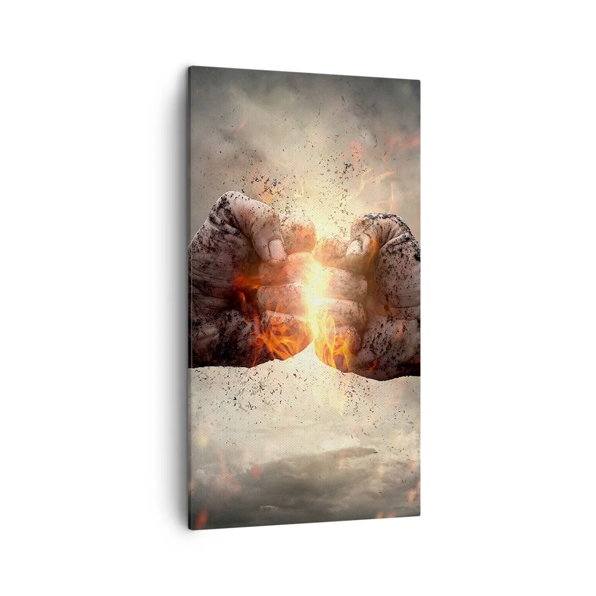 Impression sur toile - Image sur toile - Lève-toi pour le combat - 45x80 cm