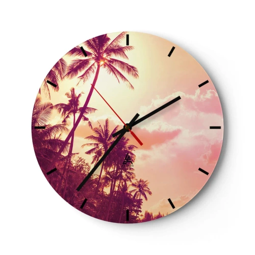 Horloge murale - Pendule murale - Tu dois choisir - 40x40 cm