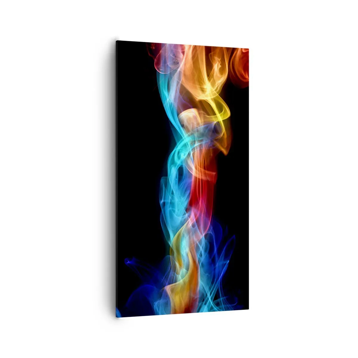 Impression sur toile - Image sur toile - Danse arc-en-ciel du brouillard - 65x120 cm