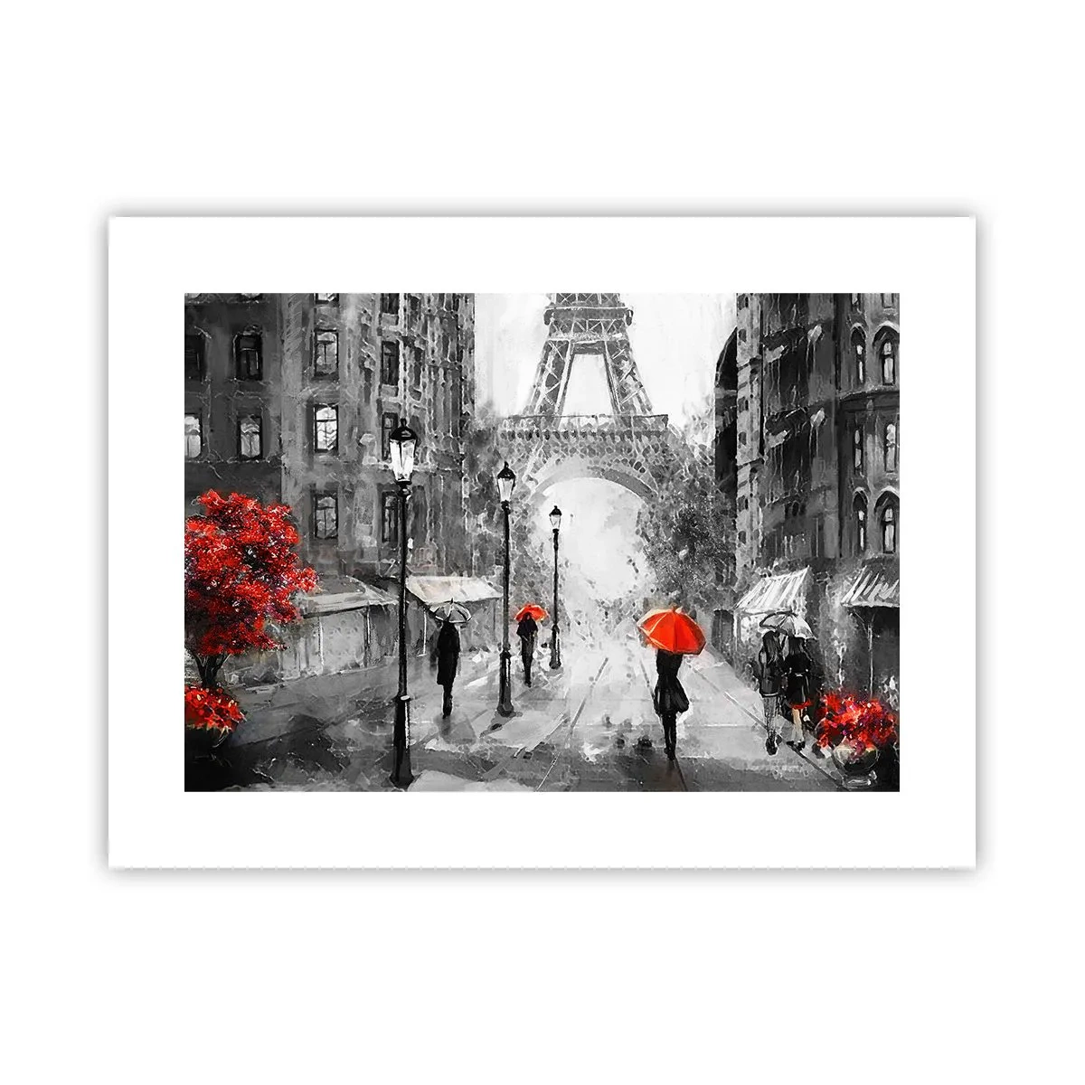 Affiche - Poster - Tous les chemins mènent à elle - 40x30 cm