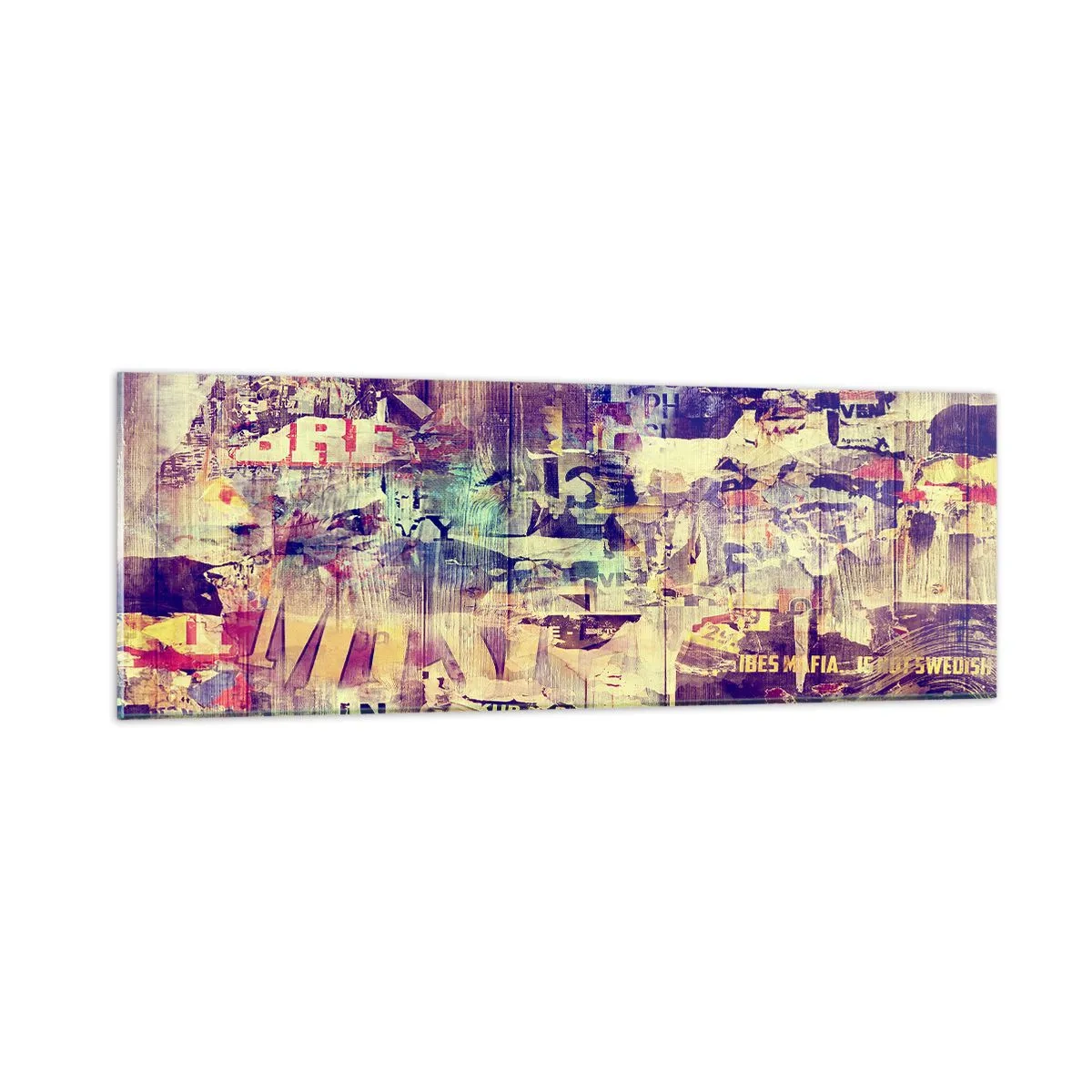 Impression sur verre - Image sur verre - Et c'est tout ce qu'il y a à faire - 90x30 cm