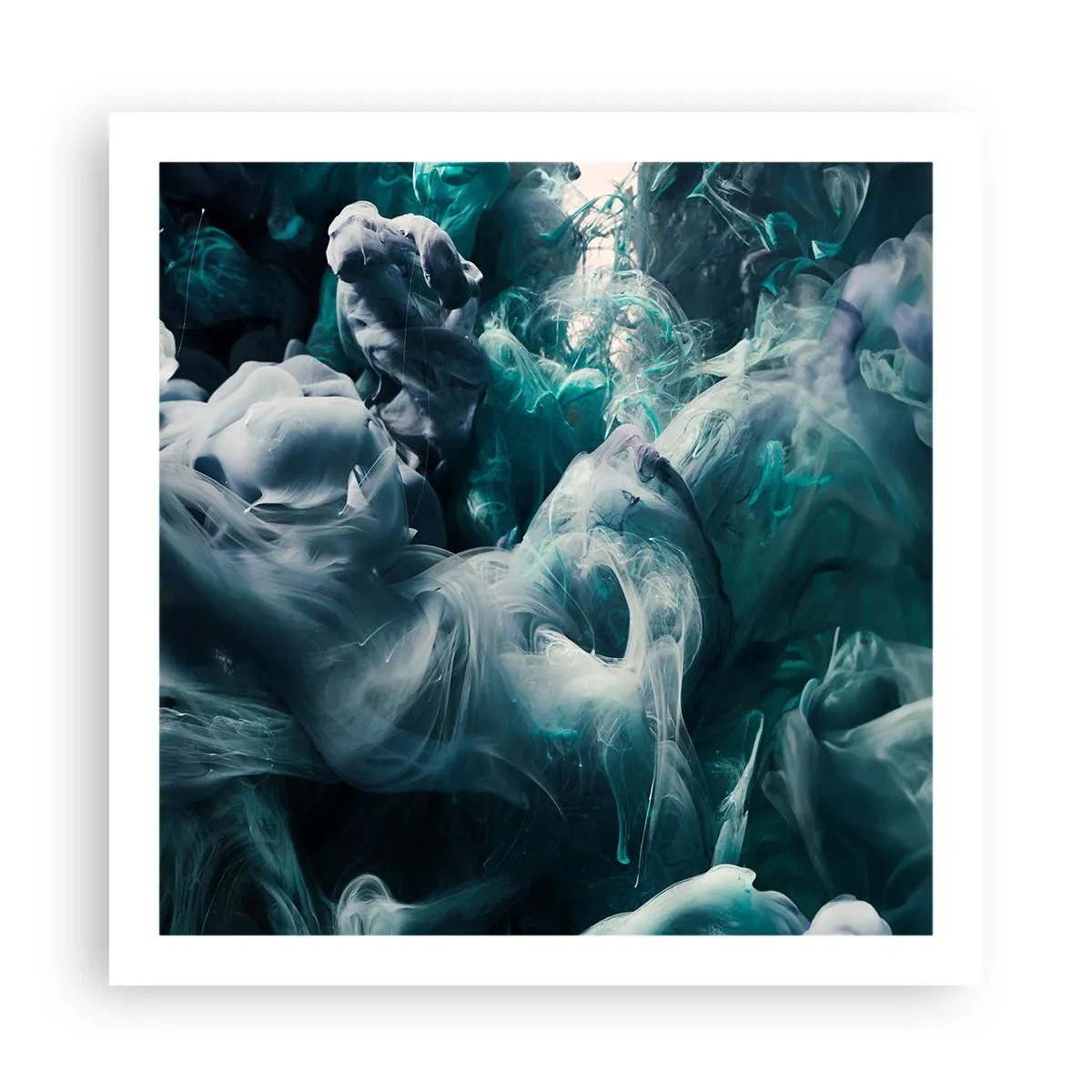 Affiche - Poster - Mouvement des couleurs - 60x60 cm