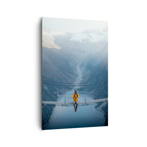 Impression sur toile - Image sur toile - Ravi de la suspension - 80x120 cm