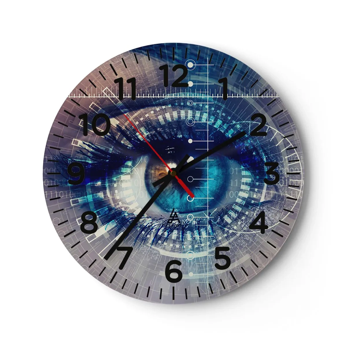 Horloge murale - Pendule murale - Tu penses que tu me connais - 40x40 cm