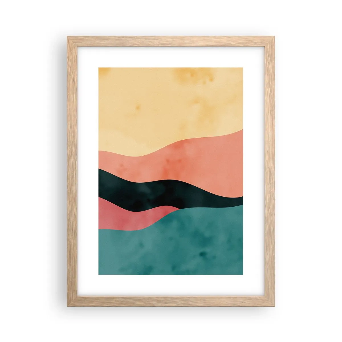 Affiche dans un chêne clair - Poster - Conformité non-conforme - 30x40 cm