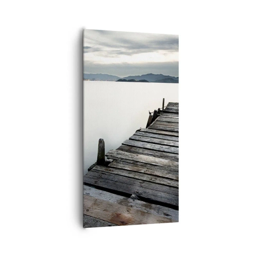 Impression sur toile - Image sur toile - Immergez-vous dans la paix - 65x120 cm