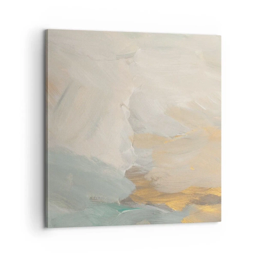 Impression sur toile - Image sur toile - Abstraction – le pays de la douceur - 60x60 cm