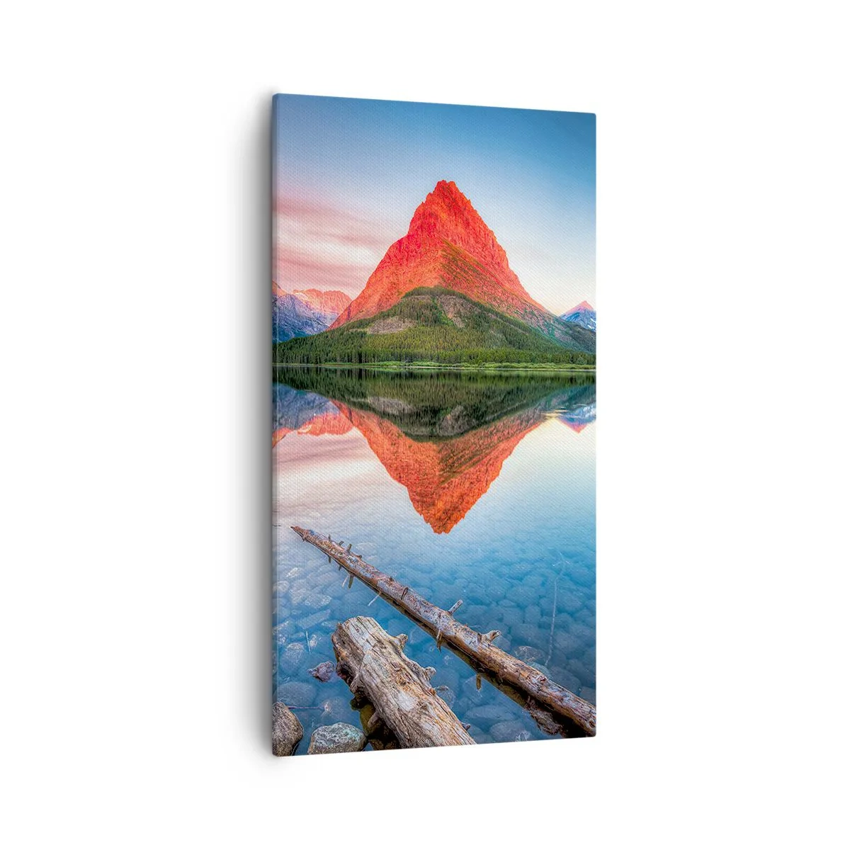 Impression sur toile - Image sur toile - Chaleur et fraicheur - 55x100 cm