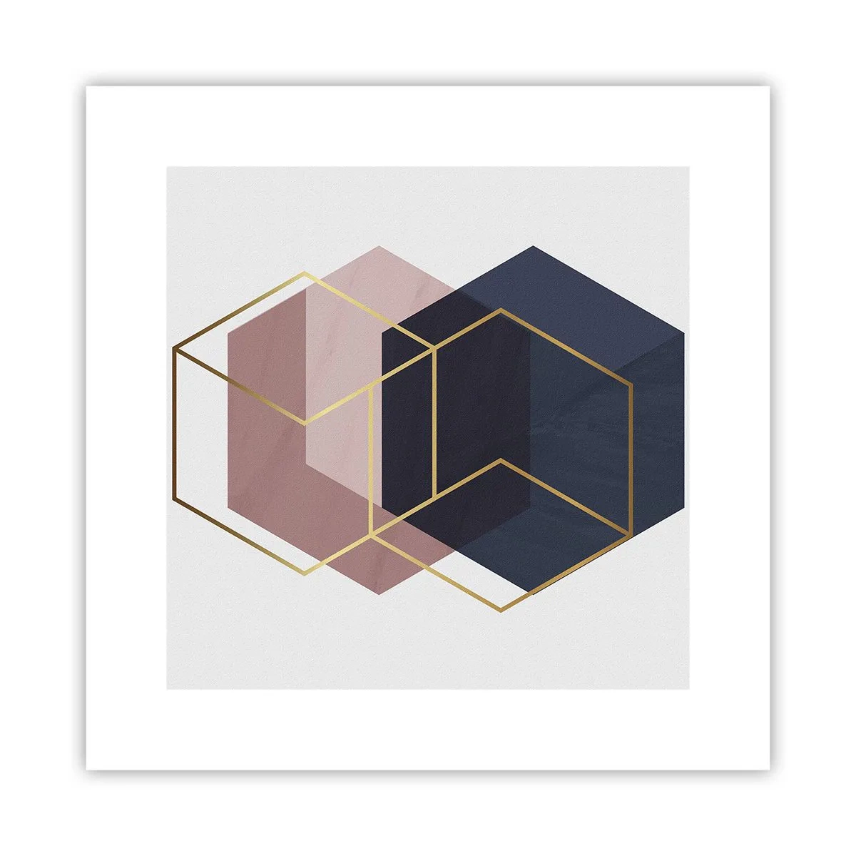 Affiche - Poster - Le pouvoir de la simplicité - 30x30 cm