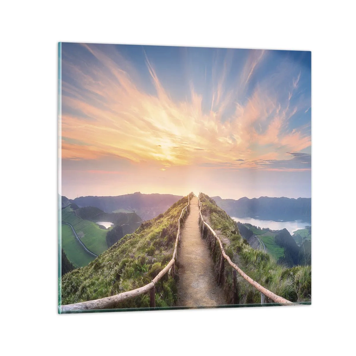 Impression sur verre - Image sur verre - Proche du ciel - 60x60 cm