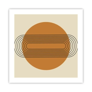 Affiche - Poster - Plan idéal - 50x50 cm