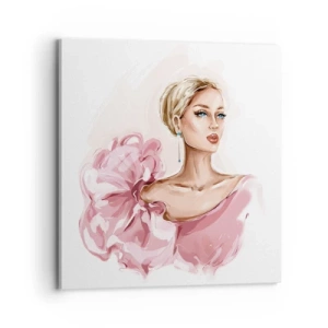 Impression sur toile - Image sur toile - Comme peinte... - 70x70 cm