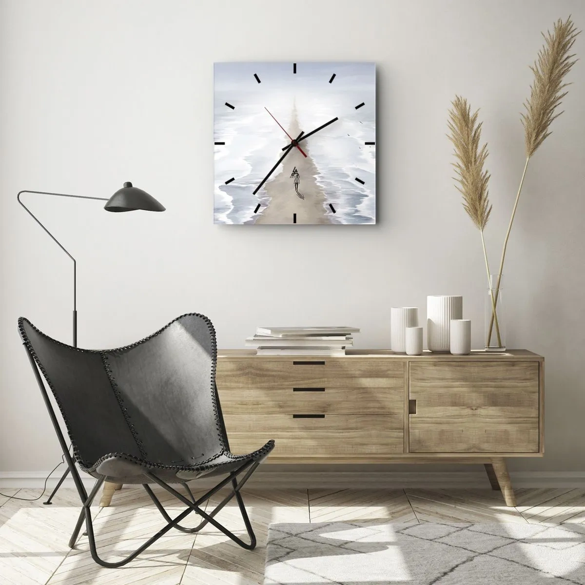 Horloge murale - Pendule murale - Un brillant avenir - 30x30 cm