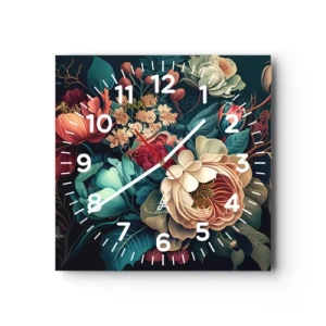 Horloge murale - Pendule murale - le charme du 19ème siècle - 40x40 cm