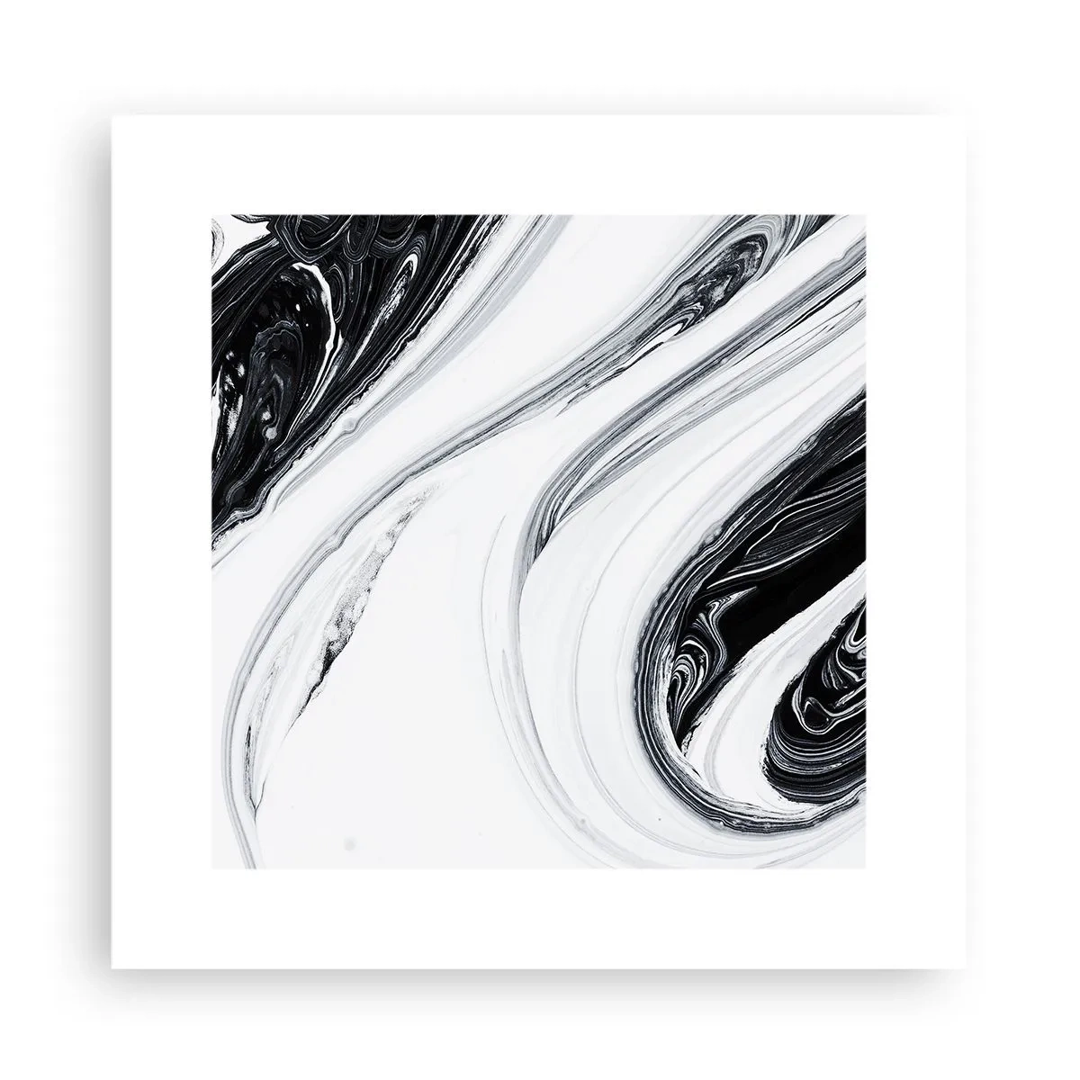 Affiche - Poster - Une combinaison d'opposés - 30x30 cm