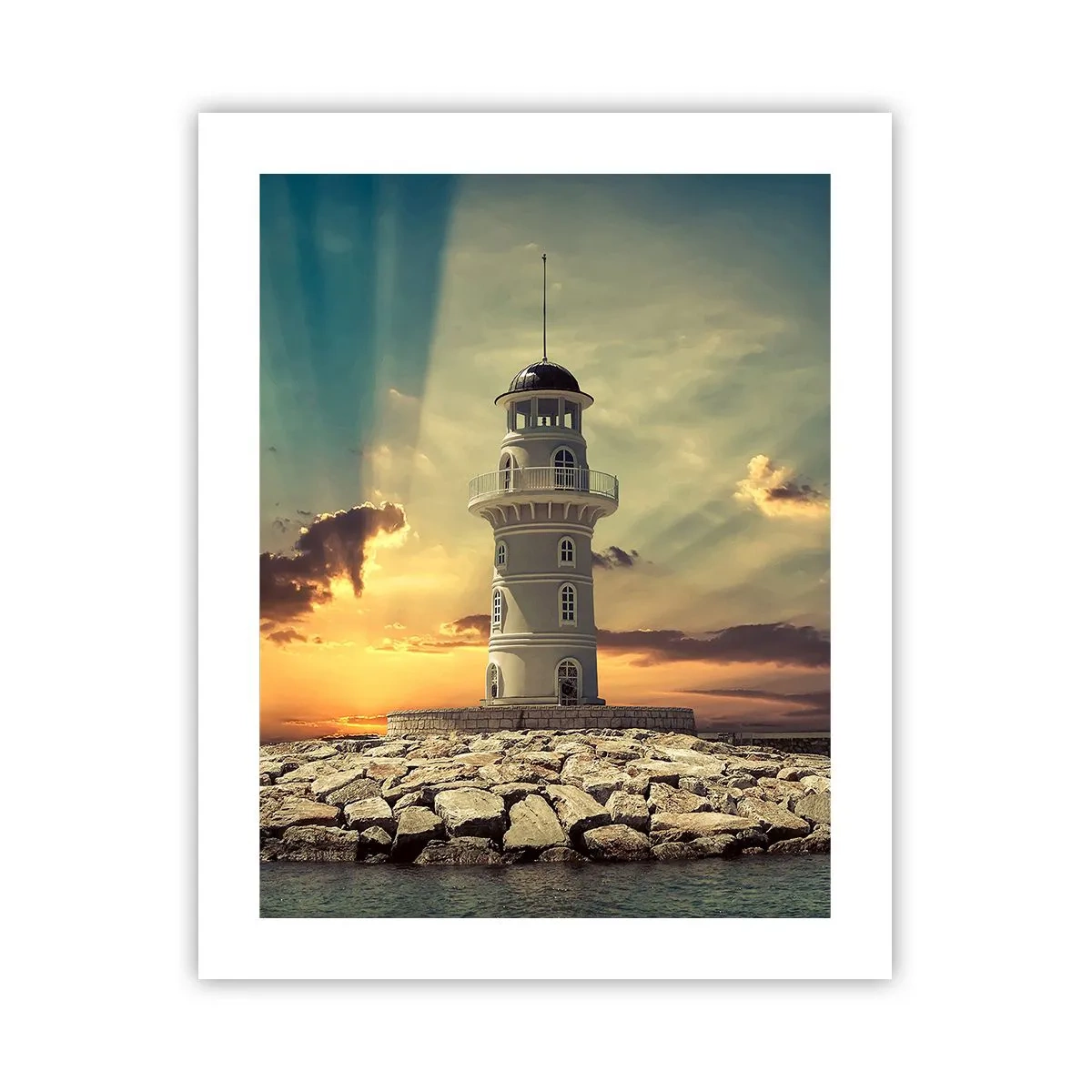 Affiche - Poster - Lumière - Bonté - Beauté - 40x50 cm