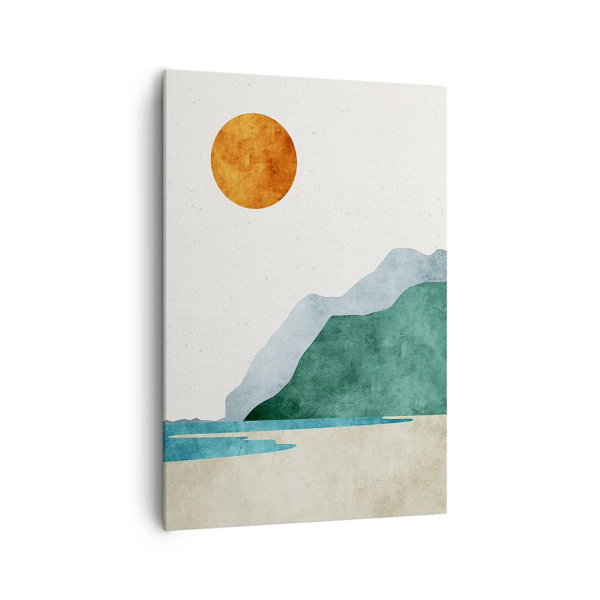 Impression sur toile - Image sur toile - Le paysage comme il se doit - 70x100 cm