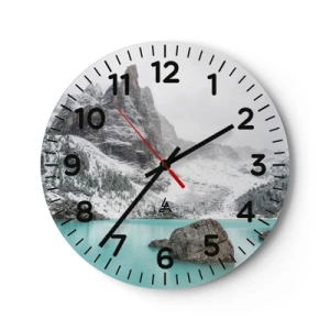 Horloge murale - Pendule murale - Sur ses gardes - 40x40 cm