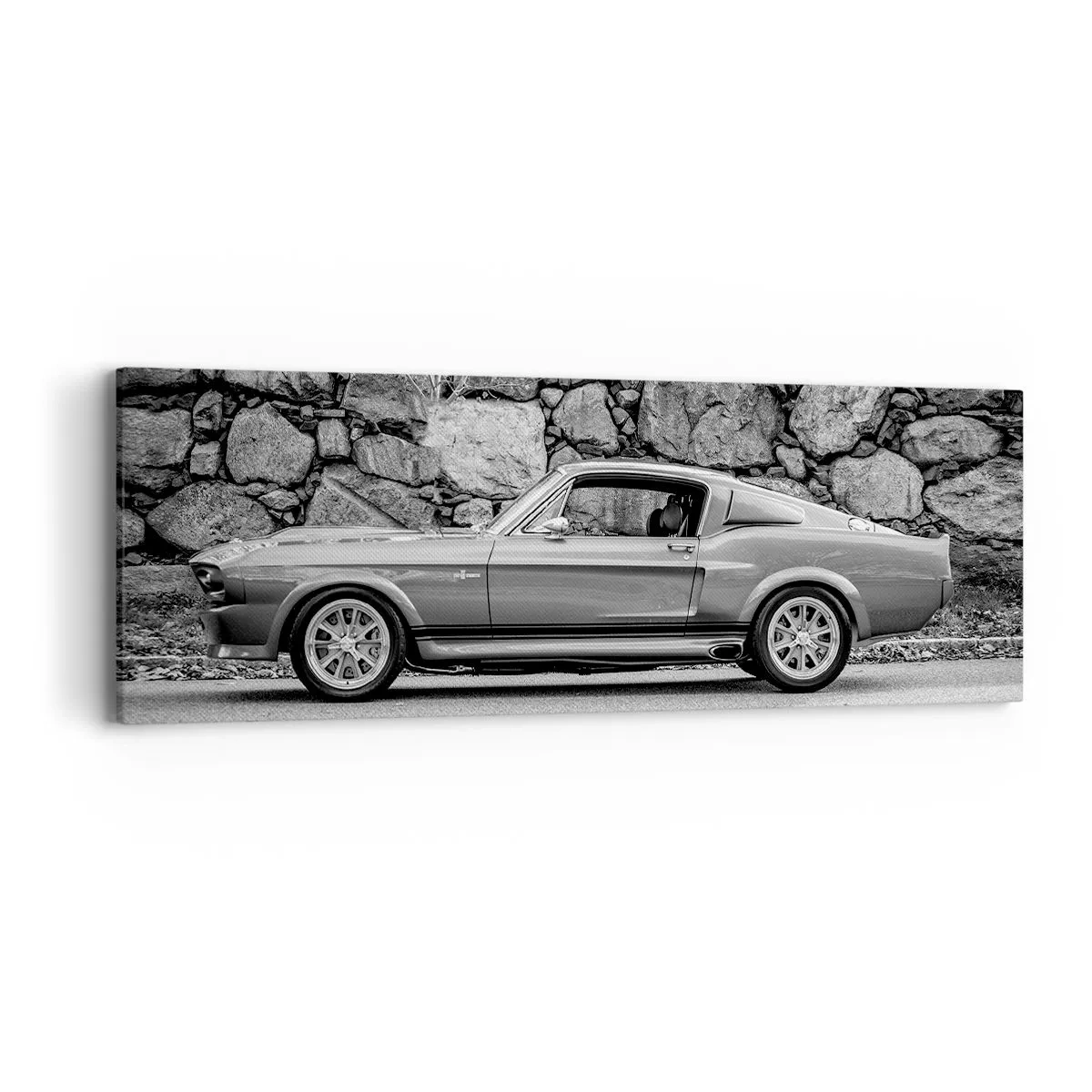 Impression sur toile - Image sur toile - Légende des années 60 - 90x30 cm