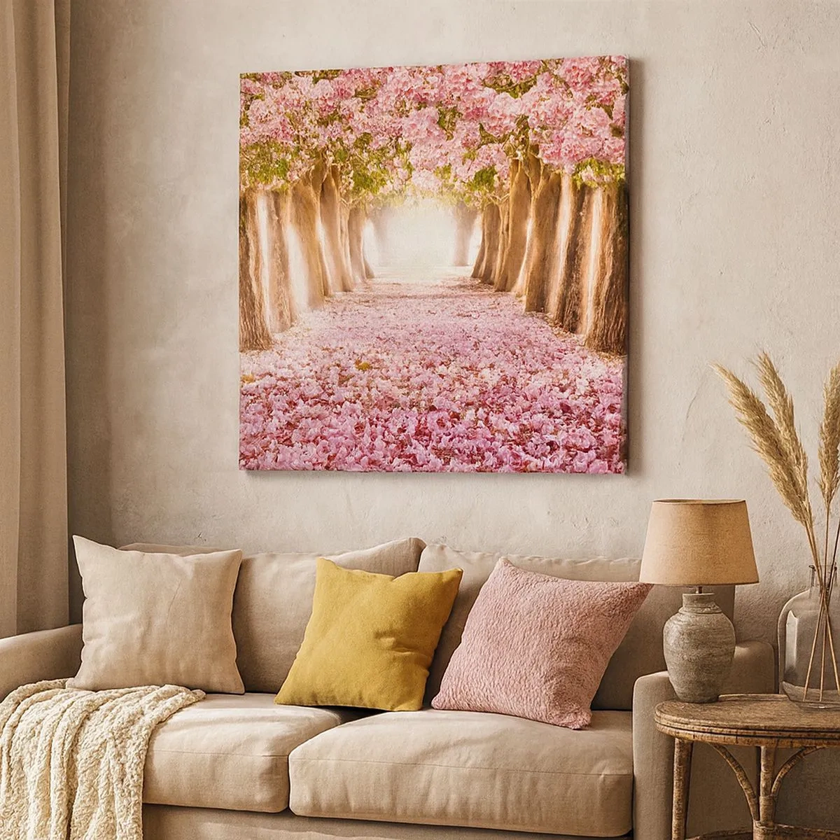 Impression sur toile - Image sur toile - La route du paradis - 30x30 cm