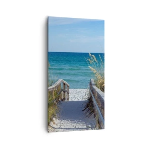 Impression sur toile - Image sur toile - Au soleil, sous le vent - 55x100 cm