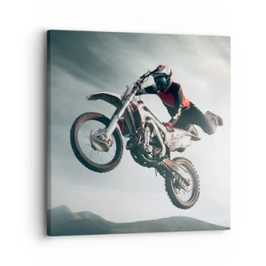 Impression sur toile - Image sur toile - Il n'y a pas de plaisir sans risque - 30x30 cm